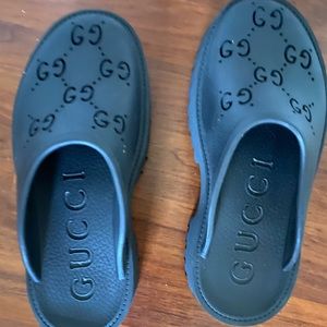 Gucci platform slides sz 38